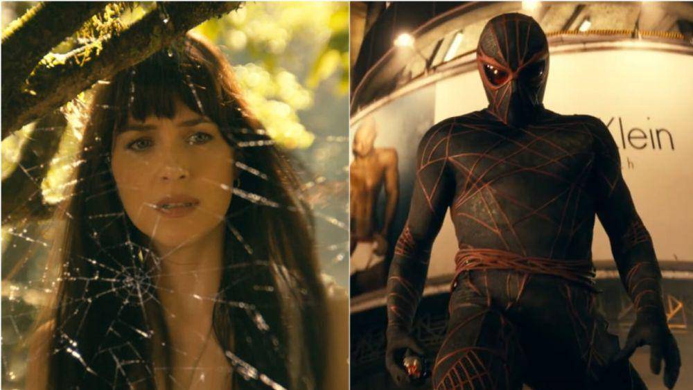 Cassandra Web dan Ezekiel Sims yang bakal jadi hero dan villain di film ini. (dok. Sony Pictures Releasing/Madame Web)