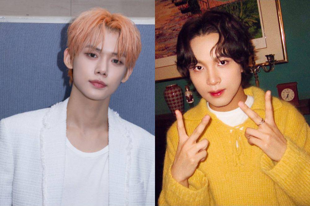 Yeonjun TXT dan Haechan NCT (weverse.io/txt | twitter.com/NCTsmtown_127)