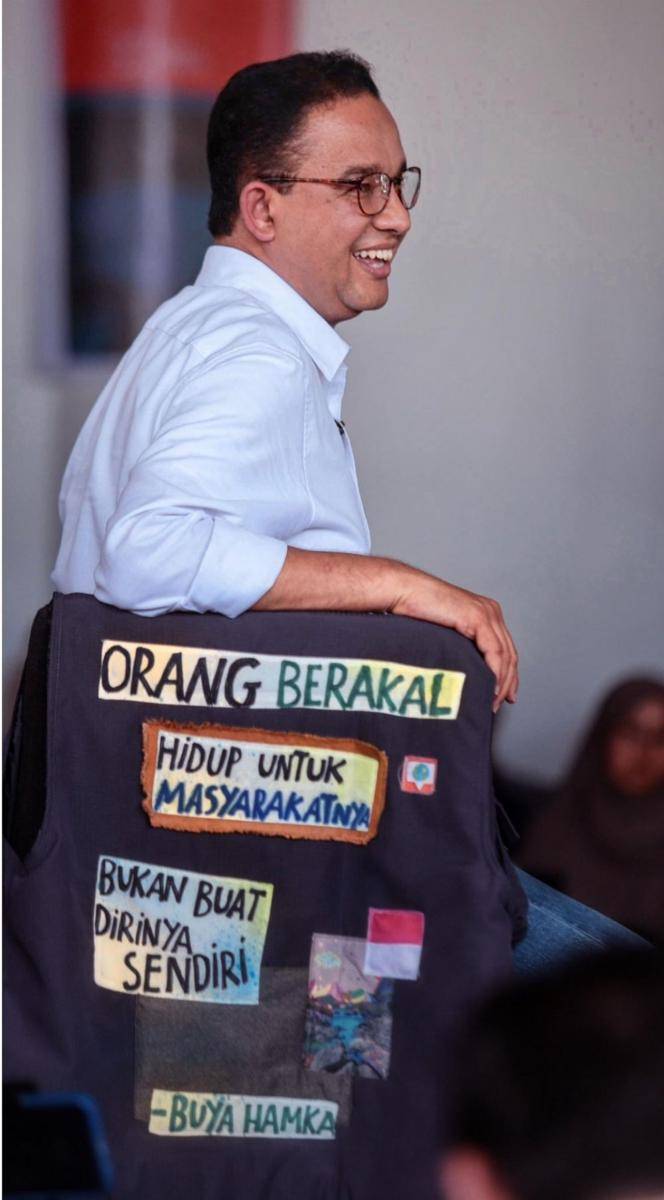 Capres nomor urut satu, Anies Baswedan di Sumatera Barat. (www.twitter.com/@aniesbaswedan)