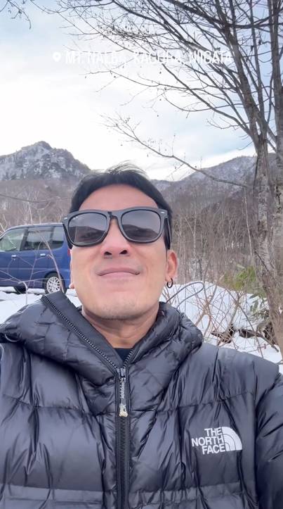 potret keluarga Desta dan Natasha Rizky liburan di Jepang (instagram.com/desta80s)