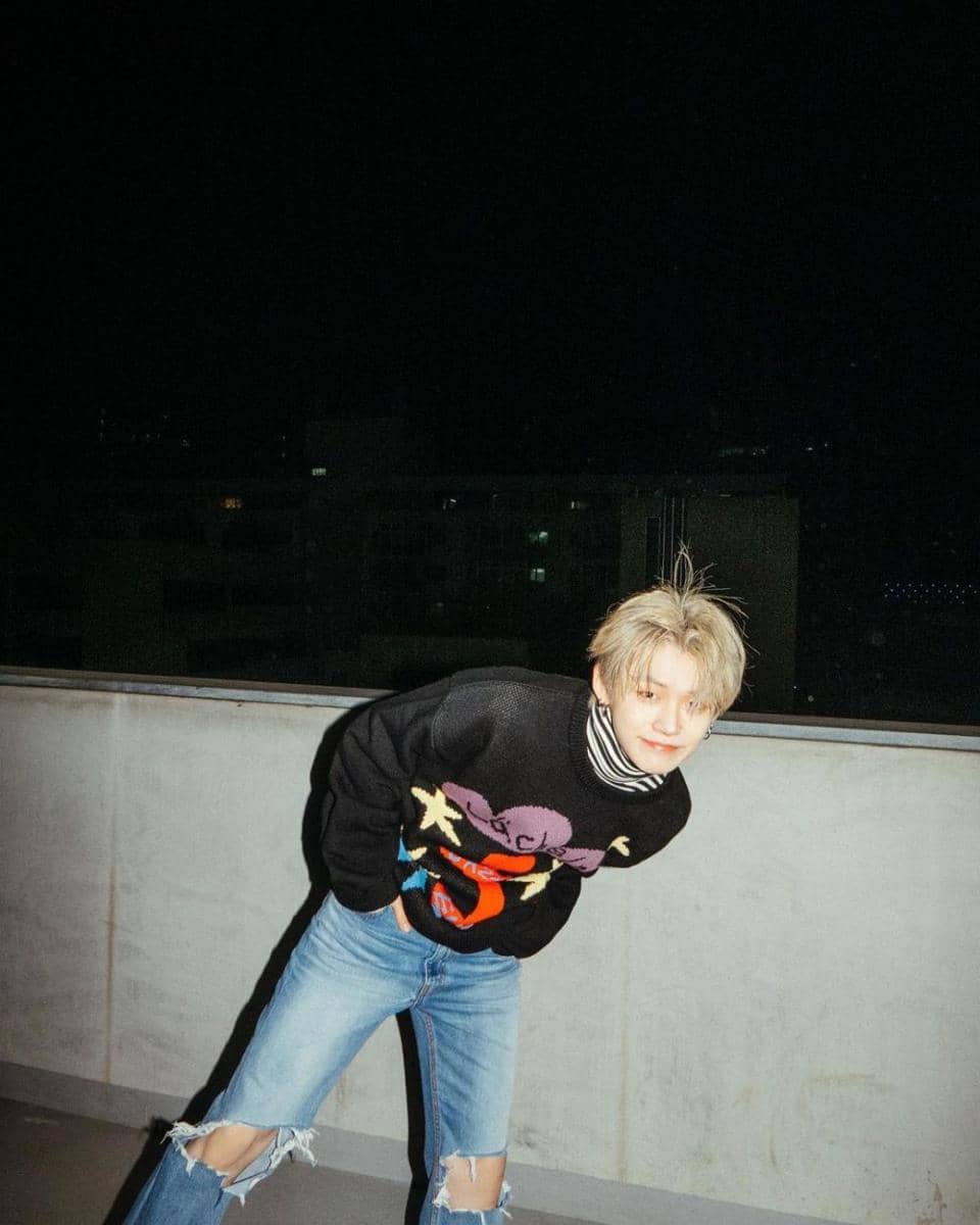 knitwear ala Yeonjun TXT (instagram.com/yawnzzn)