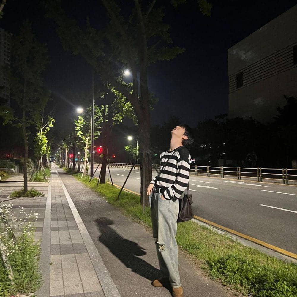 knitwear ala Soobin TXT (instagram.com/page.soobin)