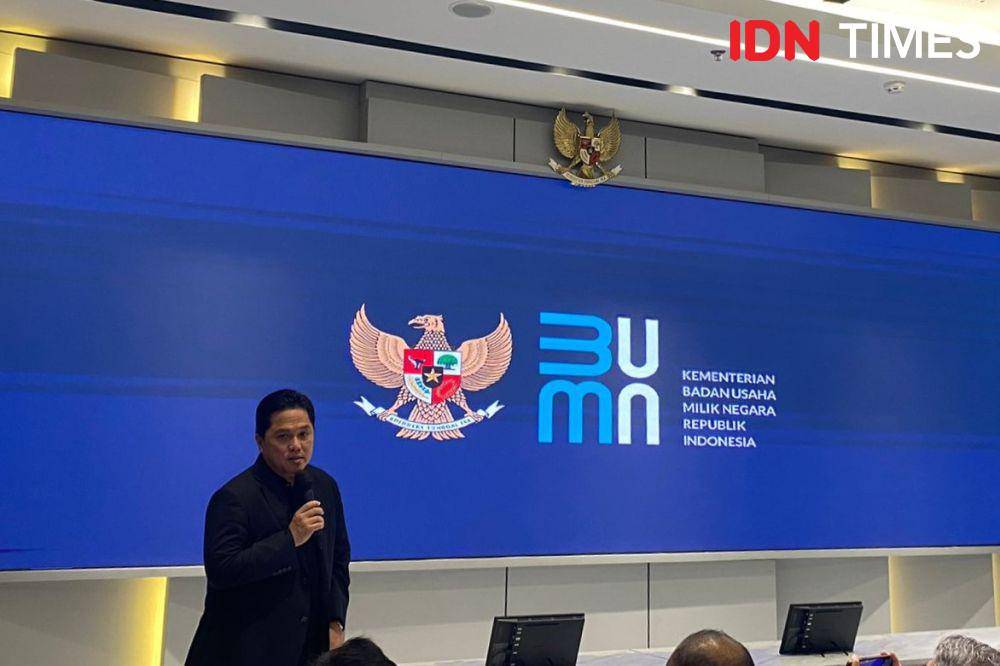 Menteri BUMN, Erick Thohir. (IDN Times/Vadhia Lidyana)