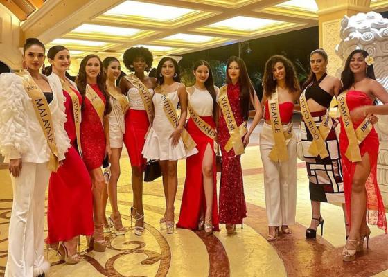 Potret Finalis Miss Global 2023 saat Tiba di Vietnam (Instagram.com/taanusiyaa_)
