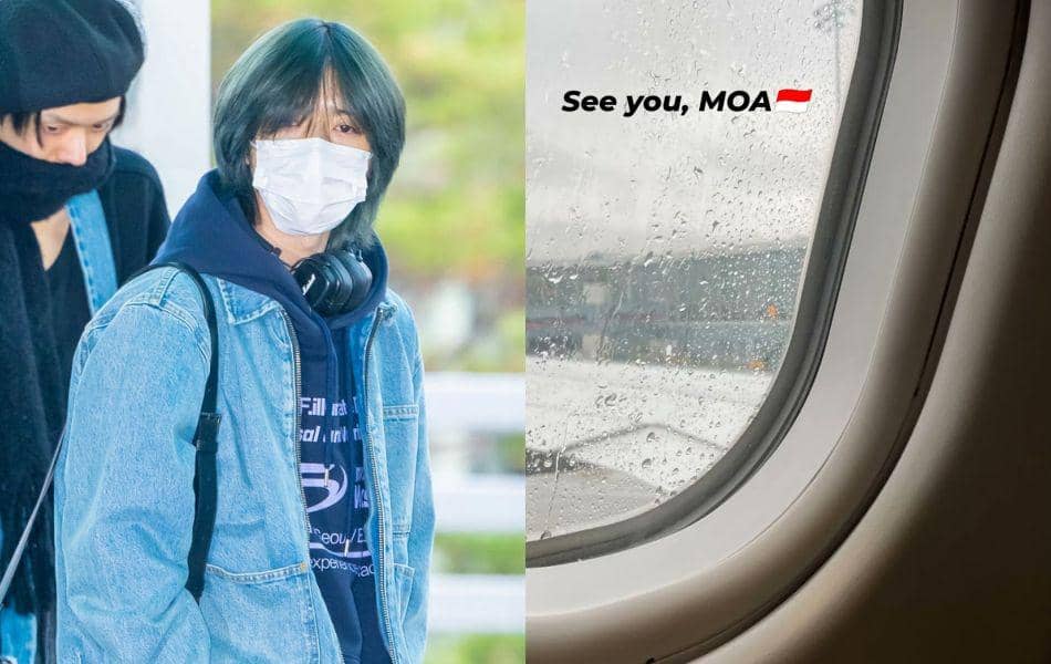 unggahan Beomgyu di Weverse (dok. OSEN | dok. Weverse/TXT)