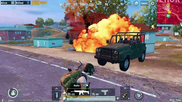 sebuah bom dijatuhkan di red zone (youtube.com/GameFever)