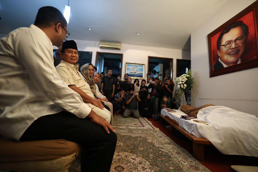 Prabowo Kenang Rizal Ramli: Sahabat Saya, Intelektual yang Idealis