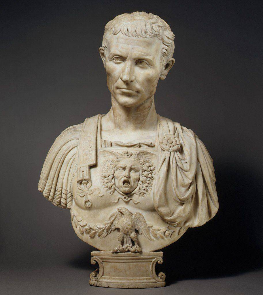 ilustrasi patung Julius Caesar (commons.m.wikimedia.org/Metropolitan Museum of Art)