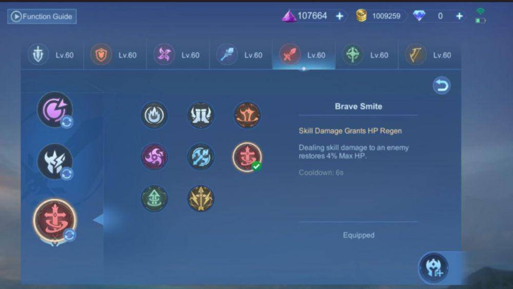 cuplikan emblem talent ala Kairi. (dok. Moonton/Mobile Legends)