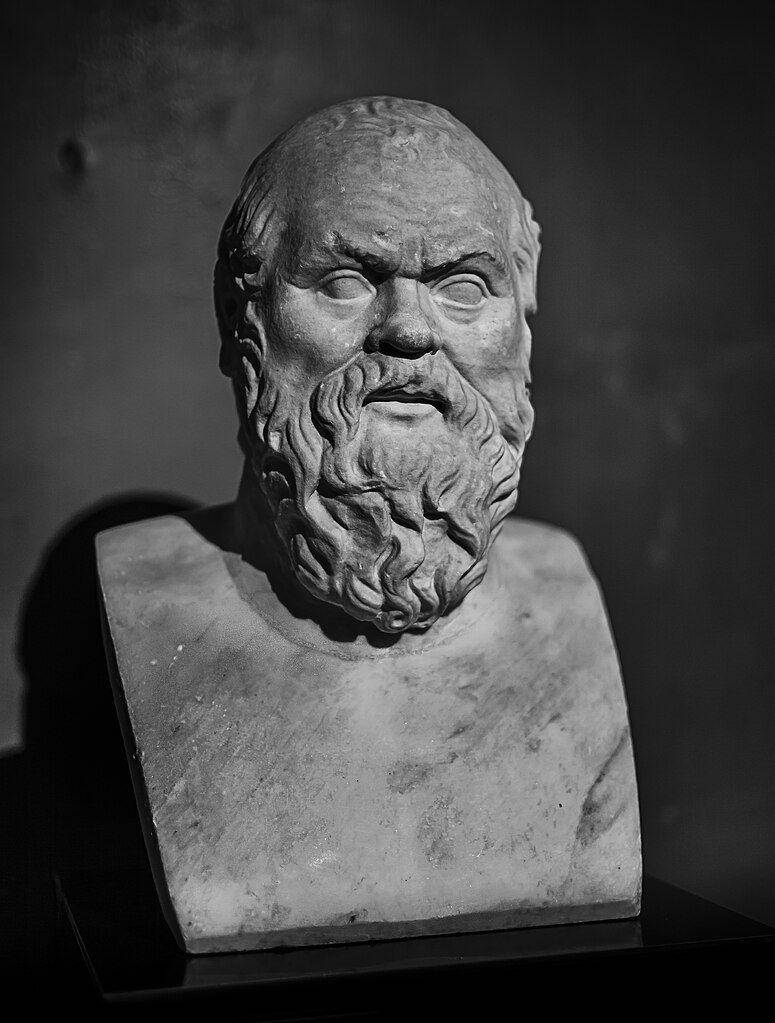 ilustrasi patung Socrates (commons.m.wikimedia.org/Norto Mendez)