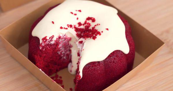 Resep Red Velvet Lava Cake ala Luvita Ho Tanpa Oven, Gampang Banget!