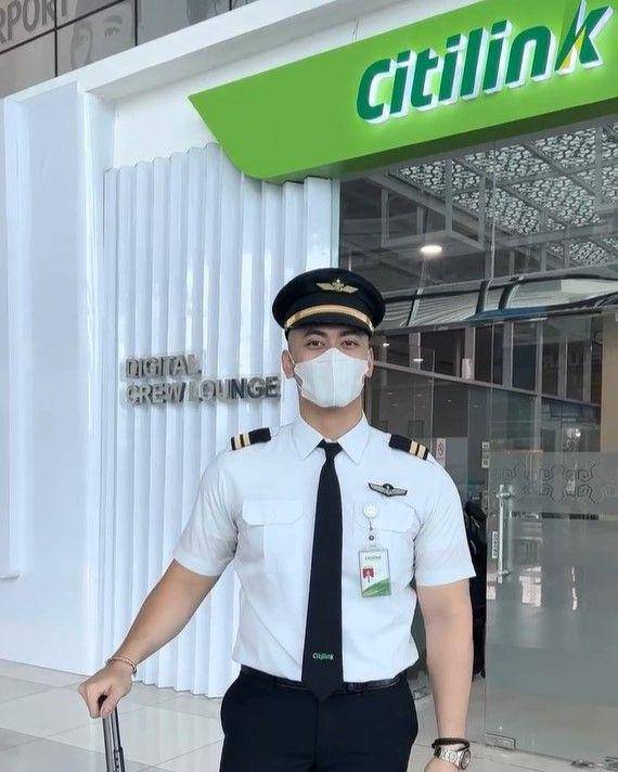 ilustrasi pilot Citilink (instagram.com/citilink)