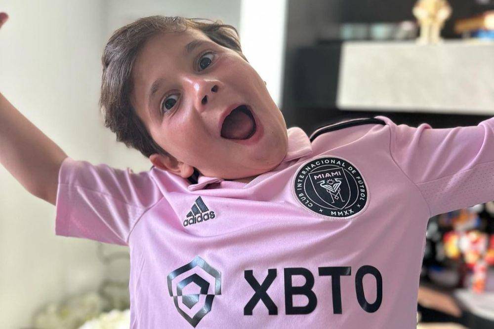 Putra kedua Lionel Messi, Mateo Messi (instagram.com/antonelaroccuzzo/)