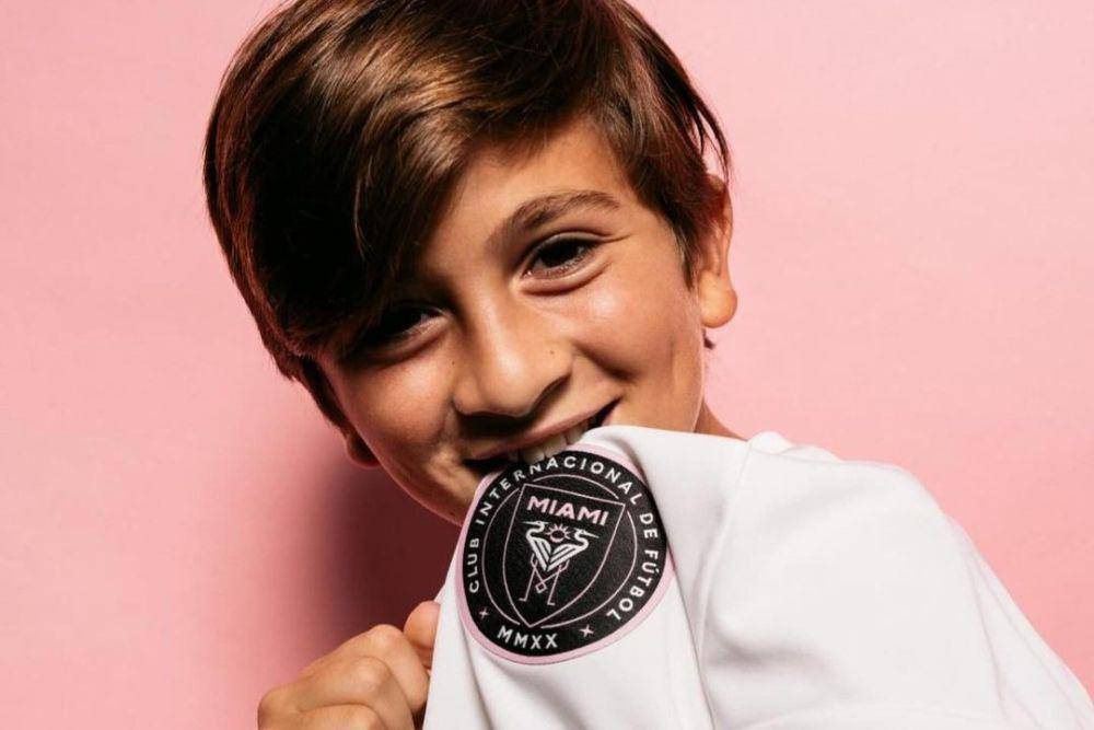Putra sulung Lionel Messi, Thiago Messi (instagram.com/antonelaroccuzzo/)