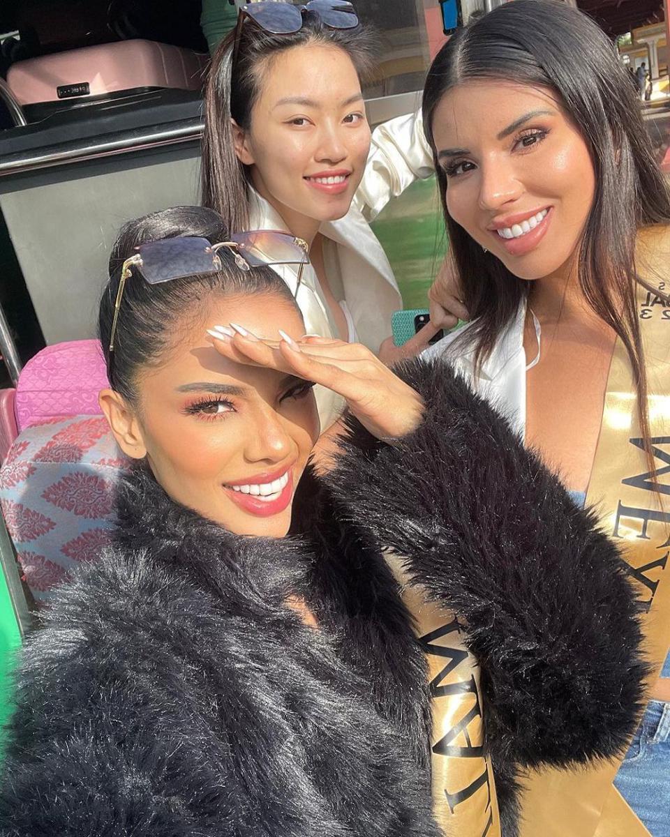 Potret Finalis Miss Global 2023 saat Tiba di Vietnam (Instagram.com/taanusiyaa_)