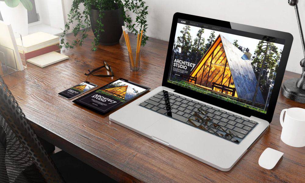 ilustrasi ruang kerja yang rapi (istockphoto.com/milindri)