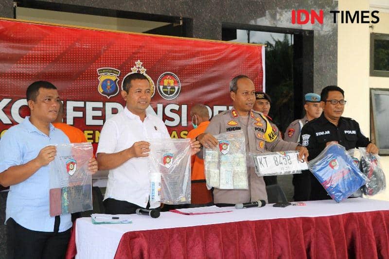 Polres PPU Bekuk Tiga Pria Komplotan Curanmor di Kaltim