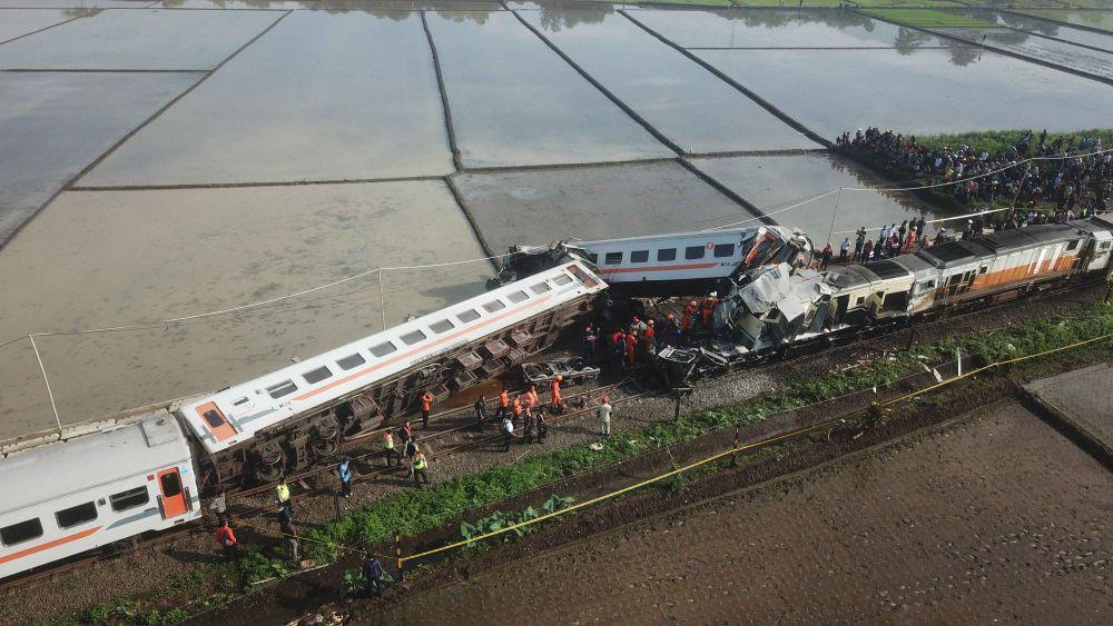 Jasa Raharja Beri Santunan ke Korban Kecelakaan KA Turangga