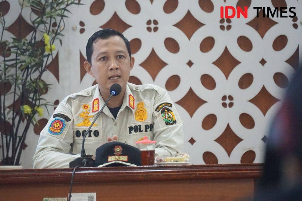 Kepala Satpol PP Kota Yogyakarta, Octo Noor Arafat. (IDN Times/Herlambang Jati Kusumo)