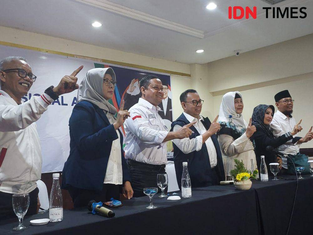 Deklarasi tim hukum nasional (THN) AMIN di Jawa Tengah pada 4 Januari 2024. (IDN Times/Santi Dewi)