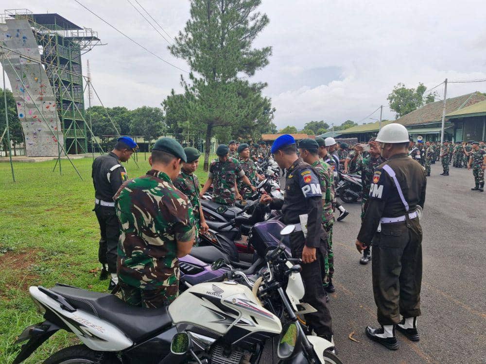 Tertibkan Knalpot Brong, Pomdam Diponegoro Sebar Personel 5 Wilayah