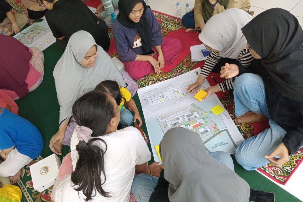 Kegiatan Perencanaan Bersama di Kampung Akuarium (dok. RuJak Center)