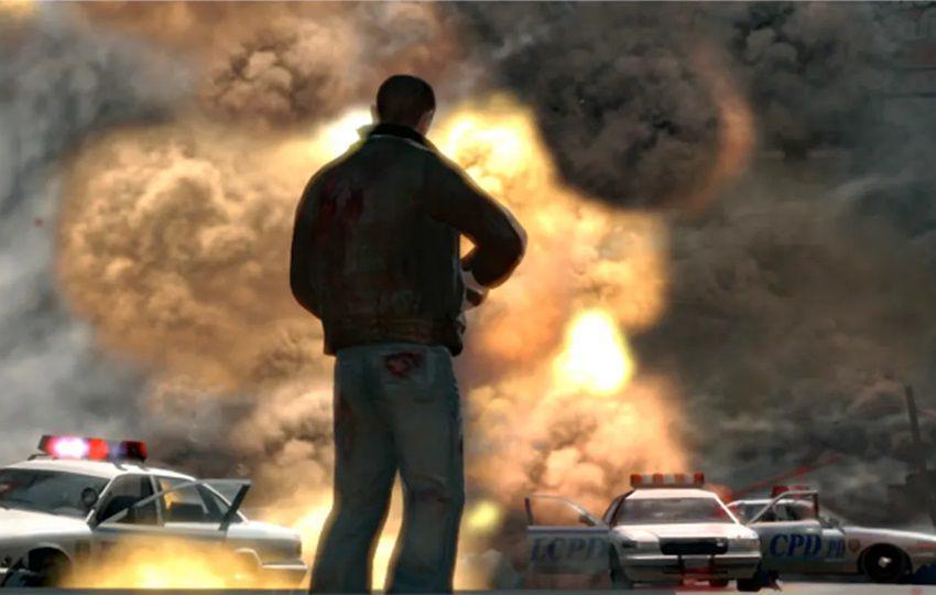 gameplay agresif dalam GTA (dok. Rockstar Games/GTA IV)