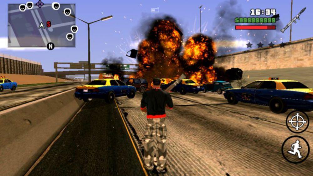 ilustrasi gameplay anarkis (dok. Rockstar Games/GTA III)