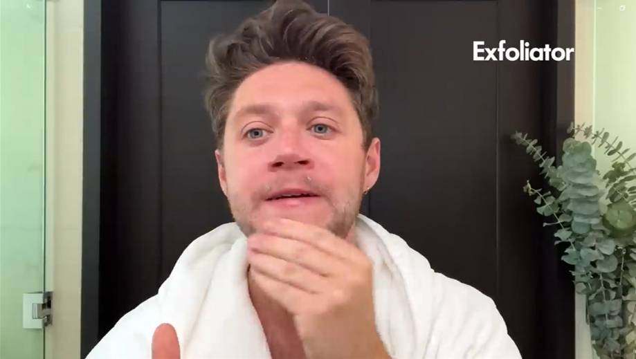 Niall Horan skincare dan haircare routine (Tangkapan Layar YouTube)