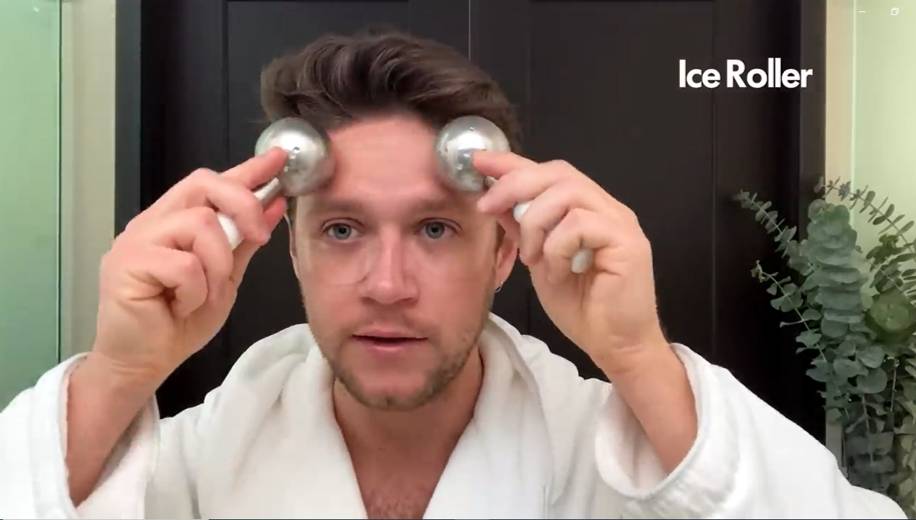Niall Horan skincare dan haircare routine (Tangkapan Layar YouTube)