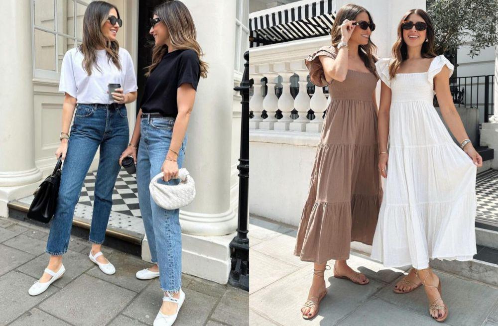 9 Inspirasi Outfit dari Sarah dan Philippa, Gadis Kembar yang Kece!
