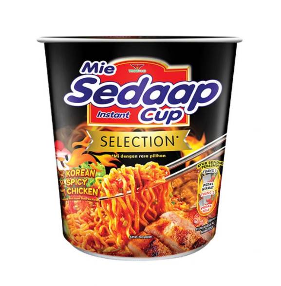 Mie Sedaap Cup Korean Spicy Chicken (dok. Wings Food)