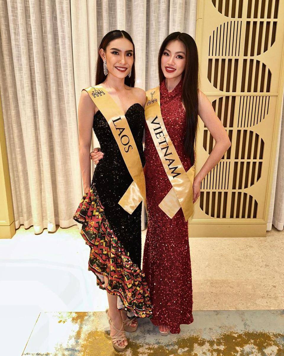 Potret Finalis dari Asia Tenggara di Karantina Miss Global 2023 (Instagram.com/vanh.budseng)