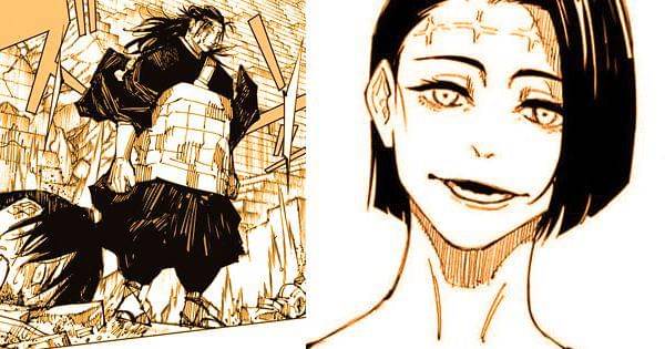 Kaori dan tekniknya yang dipakai oleh Kenjaku ( Dok. Shueisha / Jujutsu Kaisen )