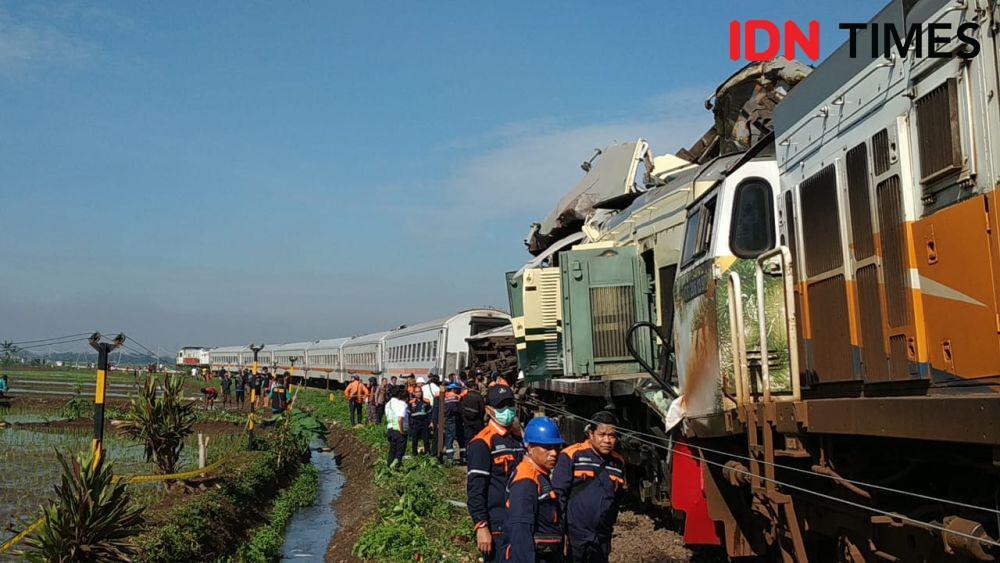 Kemenhub Bersama KNKT-KAI Investigasi Penyebab Kecelakaan KA Turangga
