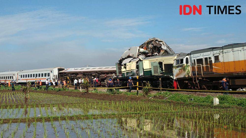 Kecelakaan KA Turangga (IDN Times/Debbie Sutrisno)