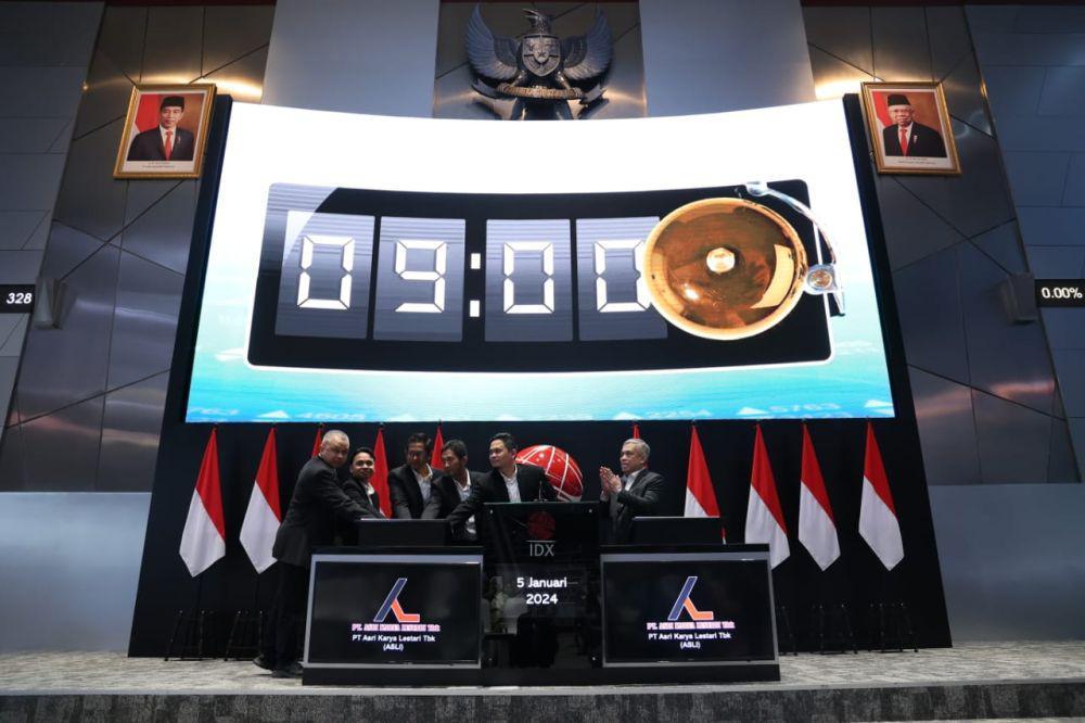 Jadi Perusahaan Pertama yang IPO pada 2024, ASLI Raup Rp125 Miliar