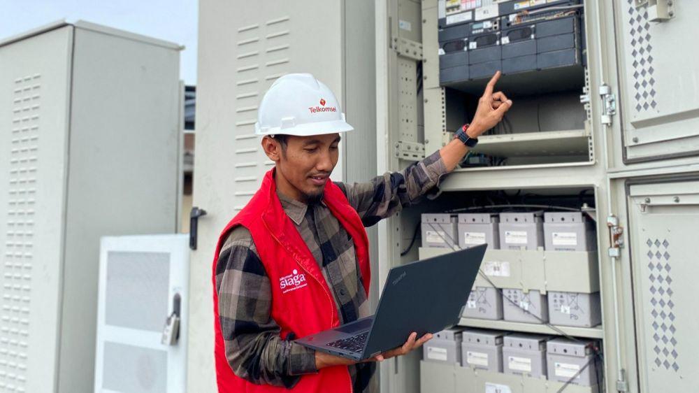 Ilustrasi Telkomsel mencatat, trafik akses broadband naik hingga 14,08 persen periode Natal 2023 dan Tahun Baru 2024. (Dok. Telkomsel).