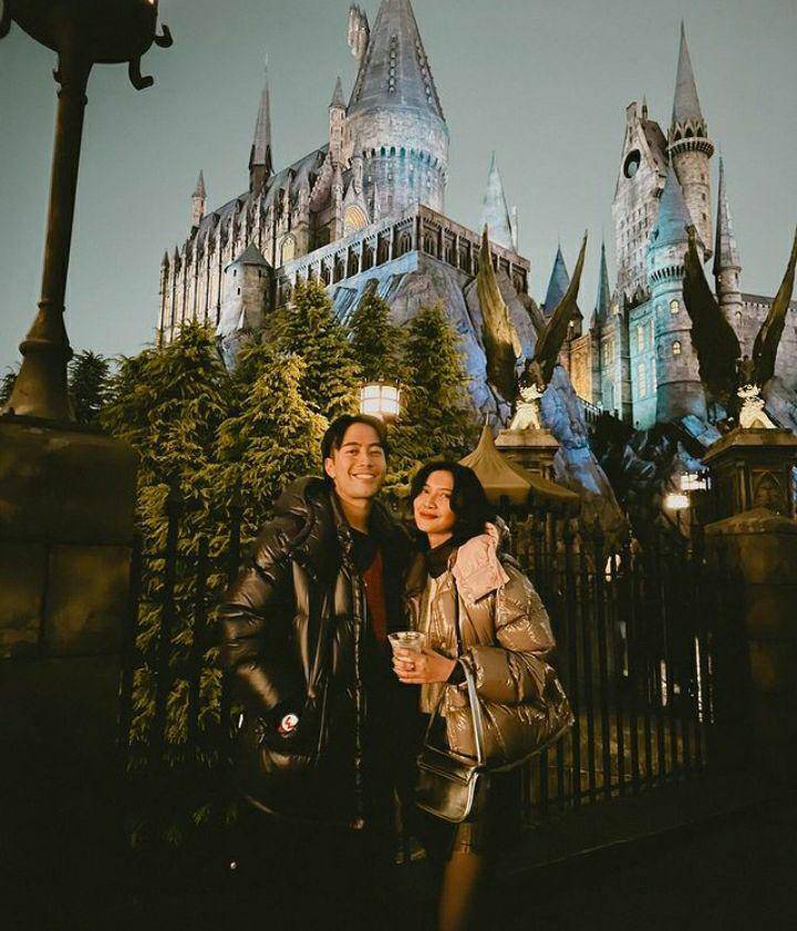 potret Vidi Aldiano pertama kali main ke Universal Studio Japan (instagram.com/vidialdiano)