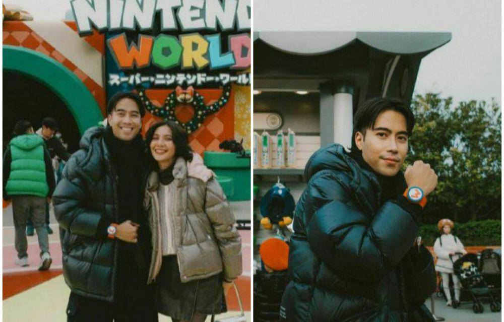 potret Vidi Aldiano pertama kali main ke Universal Studio Japan (instagram.com/vidialdiano)