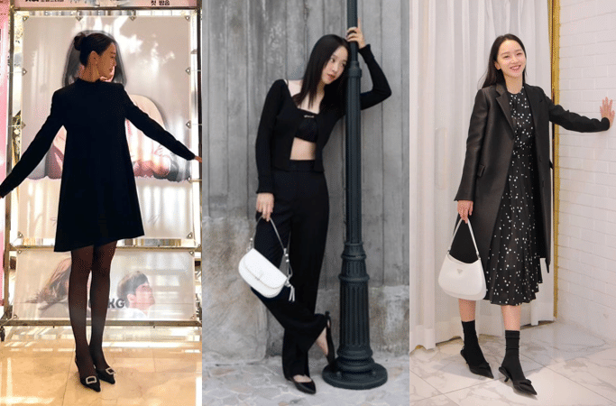 8 Black Outfit ala Shin Hye Sun, Pemeran Welcome to Samdalri