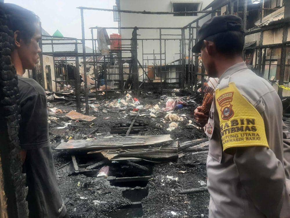 Banjarmasin Mencatatkan 190 Kasus Kebakaran pada Tahun 2023