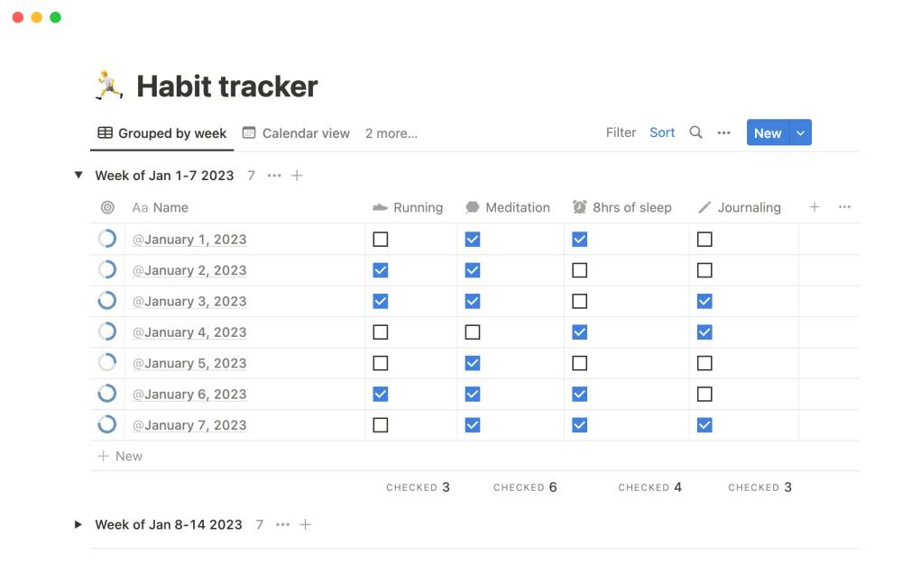 contoh template habits tracker (notion.so/templates/notion-habit-tracker)