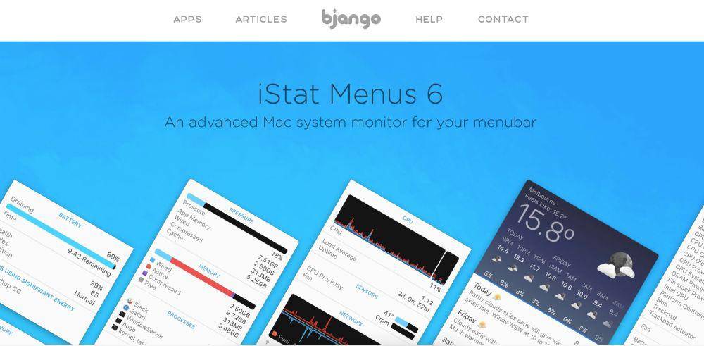 iStat Menus (bjango.com)