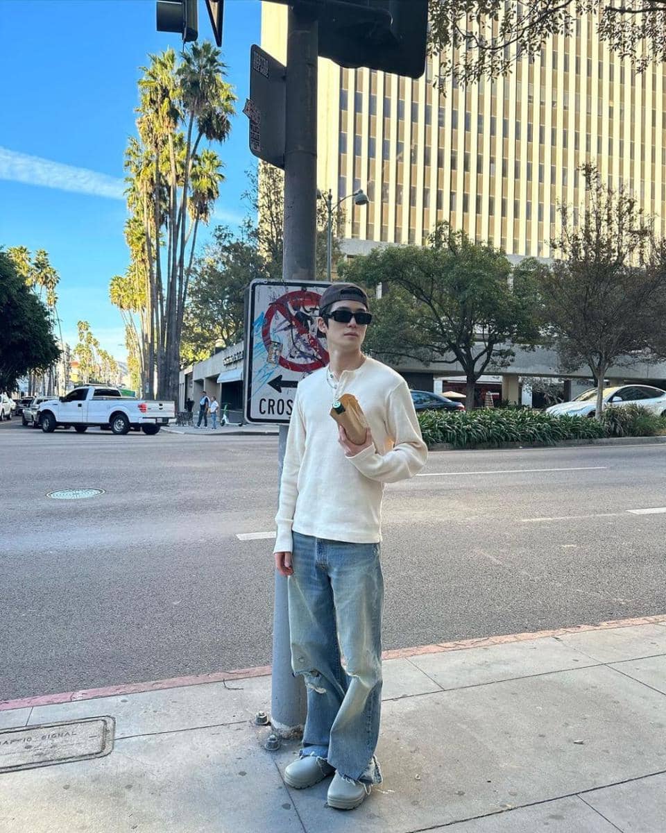 Outfit day out ala Jaehyun NCT (instagram.com/_jeongjaehyun)