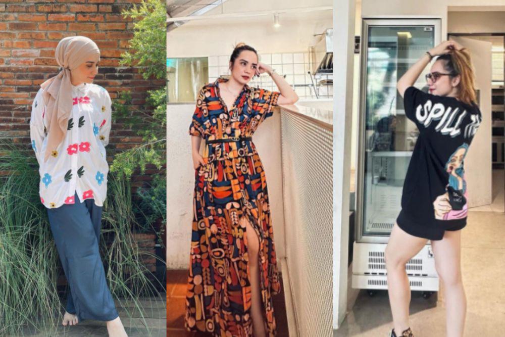 9 Inspirasi OOTD Liburan ala Putri Anne, Santai Banget!