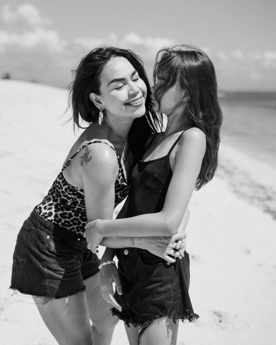 Melaney Ricardo dan putrinya (instagram.com/melaney_ricardo)