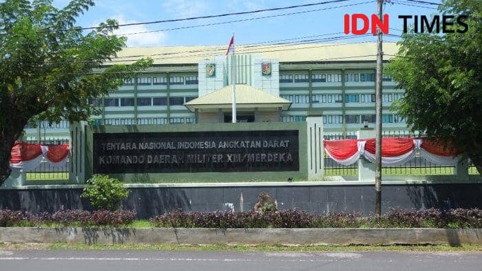 Markas Kodam XIII/Merdeka di Jalan 14 Februari, Wanea, Manado, Sulawesi Utara. IDNTimes/Savi