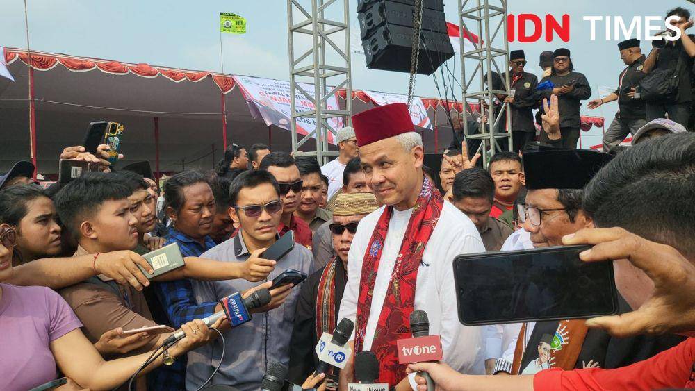 Capres nomor urut tiga Ganjar Pranowo (IDN Times/Aji Pitoko)