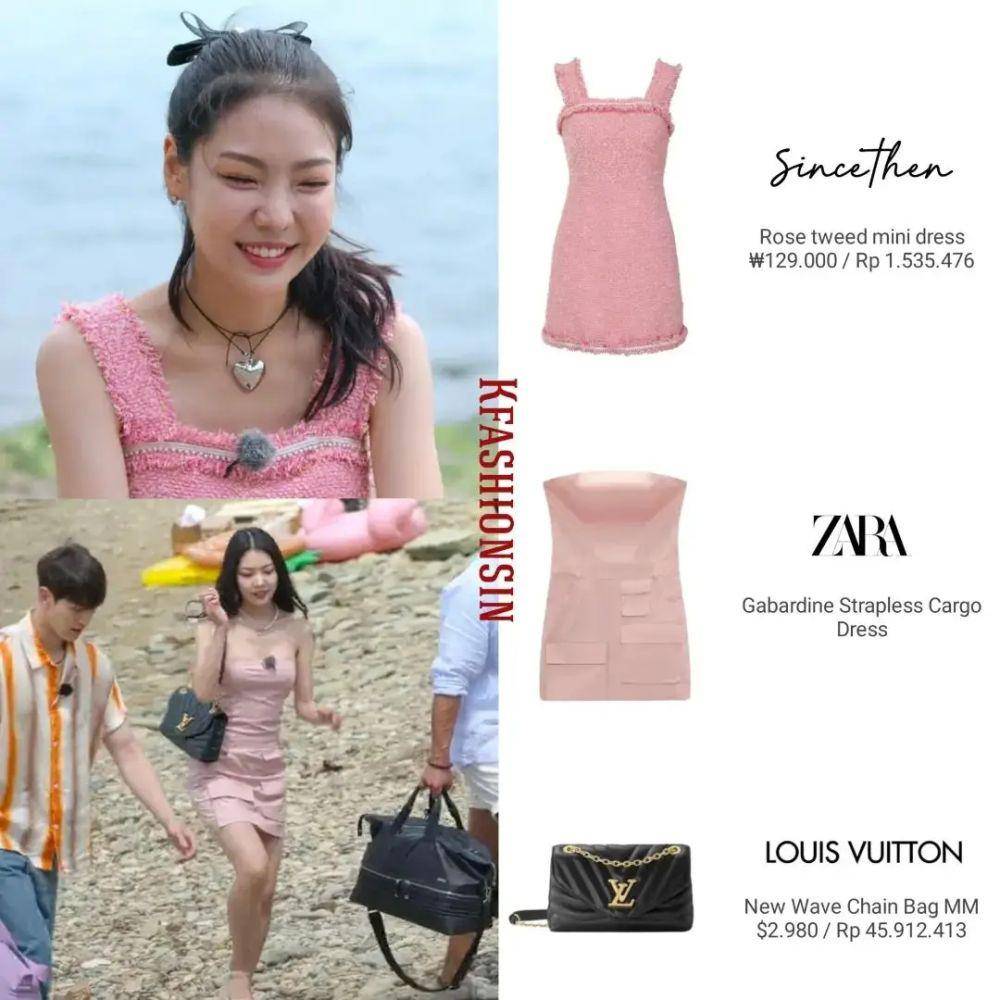 Harga outfit Cho Min Ji (Instagram.com/kfashionsin)